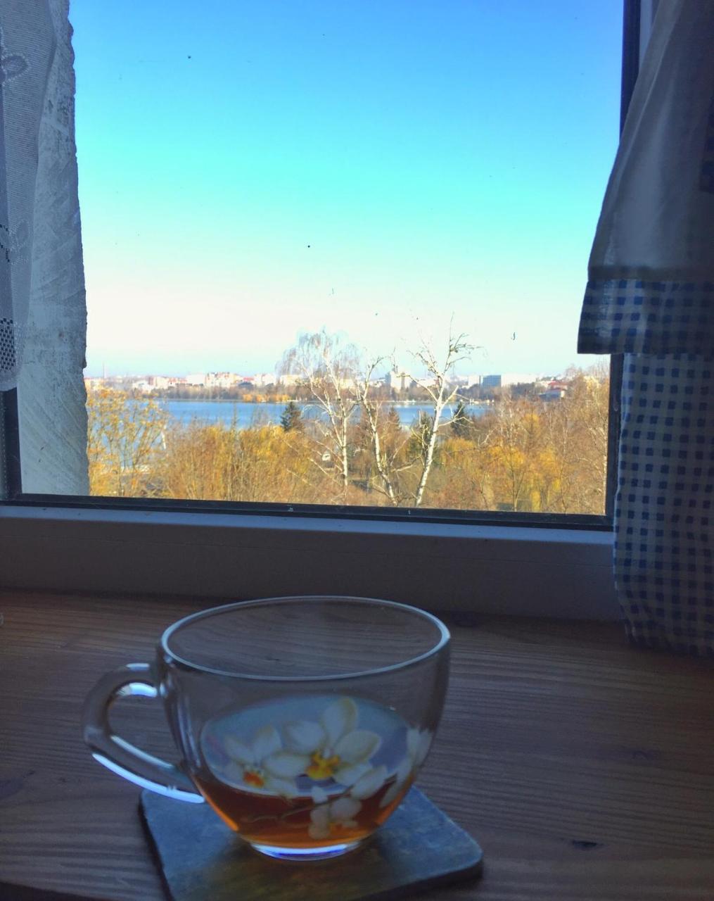 Апартаменты С Видом На Озеро Ternopil Buitenkant foto